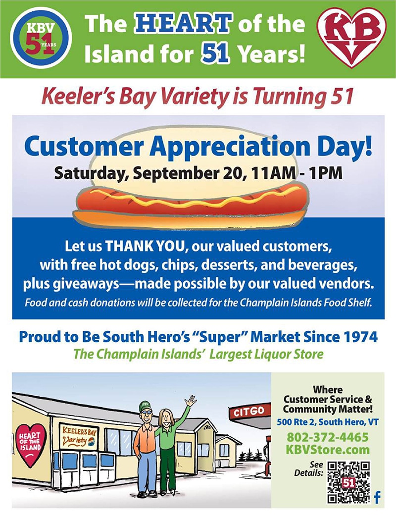 KBV 51st Customer Appreciation Day flyer